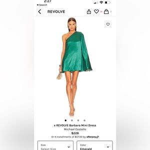 Revolve Michael Costello Dress